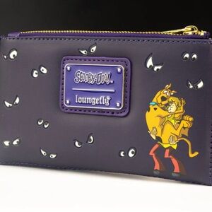 Loungefly Scooby-Doo Purple and Yellow Wallet